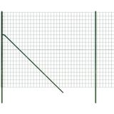 vidaXL-Draadgaashek-1,4x10-m-gegalvaniseerd-staal-groen