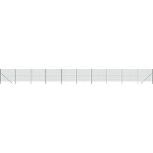 vidaXL Draadgaashek 1,4x25 m gegalvaniseerd staal groen