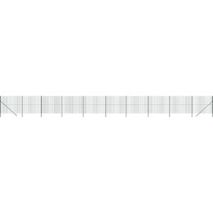 vidaXL Draadgaashek 1,4x25 m gegalvaniseerd staal groen