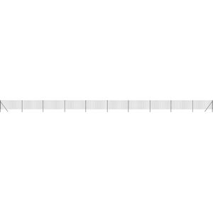 vidaXL Draadgaashek 0,8x25 m gegalvaniseerd staal antracietkleur