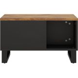 vidaXL - Salontafel - 60x50x35 - cm - massief - mangohout