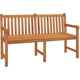 vidaXL 4-delige Tuinset massief teakhout