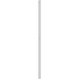 vidaXL Hoofdbord metaal wit 120 cm
