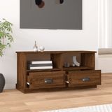 vidaXL-Tv-meubel-93x35,5x45-cm-bewerkt-hout-bruin-eikenkleur