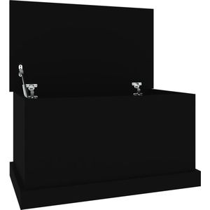 vidaXL-Opbergbox-70x40x38-cm-bewerkt-hout-zwart