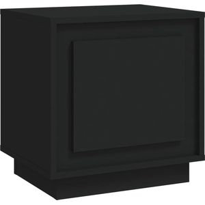 vidaXL-Nachtkastje-44x35x45-cm-bewerkt-hout-zwart