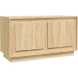 VidaXL-Tv-meubel-80x35x45-cm-bewerkt-hout-sonoma-eikenkleurig