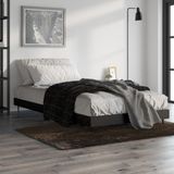 Bettgestell Schwarz 90x200 cm Holzwerkstoff Vidaxl