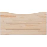 vidaXL - Bureaublad - Massief Grenenhout - 100x60x2,5 cm