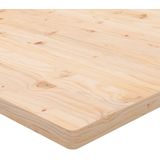 vidaXL - Bureaublad - Massief Grenenhout - 100x60x2,5 cm