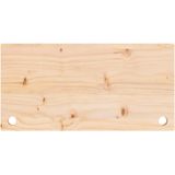 vidaXL - Bureaublad - Massief Grenenhout - 80x40x2,5 cm