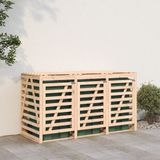 vidaXL-Containerberging-drievoudig-massief-grenenhout