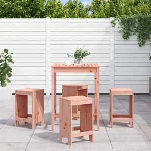 5-tlg. Gartenbar-Set Massivholz Douglasie Vidaxl