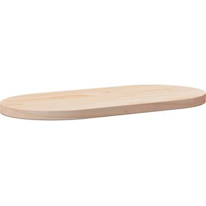 vidaXL-Tafelblad-ovaal-80x40x2,5-cm-massief-grenenhout