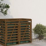 vidaXL Containerberging verlengstuk massief grenenhout honingbruin