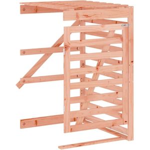 Erweiterung für Mülltonnenbox Massivholz Douglasie Vidaxl