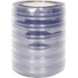 vidaXL Türvorhang Transparent 300x2,6 mm 25 m PVC