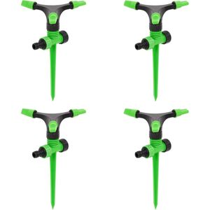 Vidaxl sproeiers 4 st 16x13,5x25,5 cm abs en pp groen en zwart