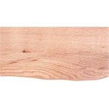 Vidaxl - Wandregal Hellbraun 60x30x2 cm Massivholz Eiche Behandelt