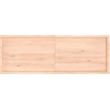 vidaXL Tischplatte 180x60x(2-4) cm Massivholz Unbehandelt Baumkante