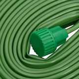 VidaXL Sproeislang 3-Pijps PVC 22,5m Groen