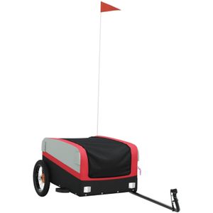 VidaXL-Fietstrailer-30-kg-ijzer-zwart-en-rood