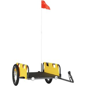 vidaXL-Fietstrailer-oxford-stof-en-ijzer-geel