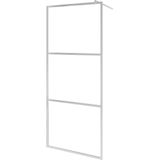 VidaXL-Inloopdouchewand-met-schap-80x195-cm-ESG-glas-aluminium-chroom