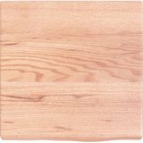 Vidaxl - Waschtischplatte Hellbraun 40x40x(2-4) cm Massivholz Behandelt