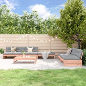 vidaXL - 6-delige - Loungeset - massief - douglashout