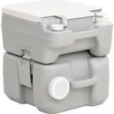 vidaXL - Campingtoilet - en - wasbak - draagbaar