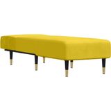 vidaXL-Chaise-longue-fluweel-geel