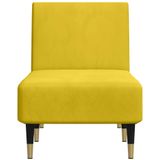 vidaXL-Chaise-longue-fluweel-geel