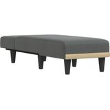 VidaXL-Chaise-longue-stof-donkergrijs