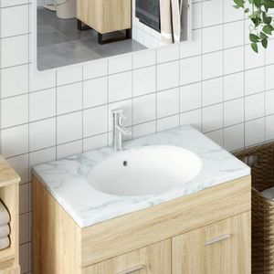 VidaXL-Wastafel-ovaal-47x39x21-cm-keramiek-wit