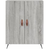 vidaXL Sideboard Grau Sonoma 69,5x34x90 cm Holzwerkstoff