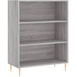 Vidaxl - Bücherregal Grau Sonoma 69,5x32,5x90 cm Holzwerkstoff