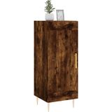 vidaXL Sideboard Räuchereiche 34,5x34x90 cm Holzwerkstoff