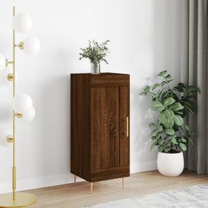 vidaXL Sideboard Braun Eichen-Optik 34,5x34x90 cm Holzwerkstoff