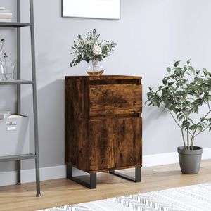 Sideboard Räuchereiche 40x35x70 cm Holzwerkstoff Vidaxl