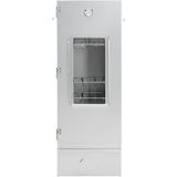 VidaXL BBQ Rookoven met Houtsnippers 44,5x29x110 cm - Staal