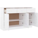 vidaXL-Dressoir-ALTA-112x35x73-cm-massief-grenenhout-wit