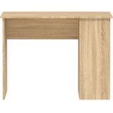 VidaXL Bureau 100x55x75 cm - Bewerkt Hout - Sonoma Eikenkleurig