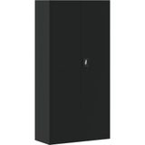vidaXL-Archiefkast-90x40x180-cm-staal-zwart