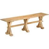 VidaXL Bankje 160x35x45 cm - Massief Mangohout