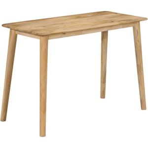 VidaXL Eettafel 112x52x76 cm Massief Mangohout