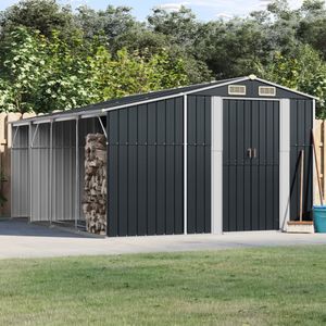 Tuinberging - Metalen - Gegalvaniseerd Staal - Ruime Opbergruimte