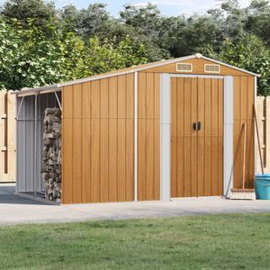 Multifunctionele Tuinberging - Metalen Schuur - Gegalvaniseerd Staal - Roestbestendig