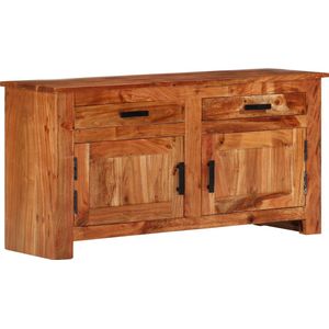 vidaXL - Dressoir - Natuurlijk Hout - Massief Acaciahout - Bruin