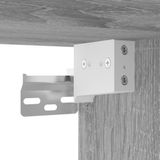 Jinlefu - TV-Wandschränke 3 Stk. Grau Sonoma 57x34,5x40 cm vidaXL